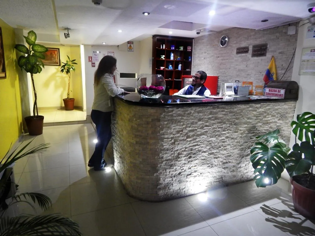Hostal El Roble location